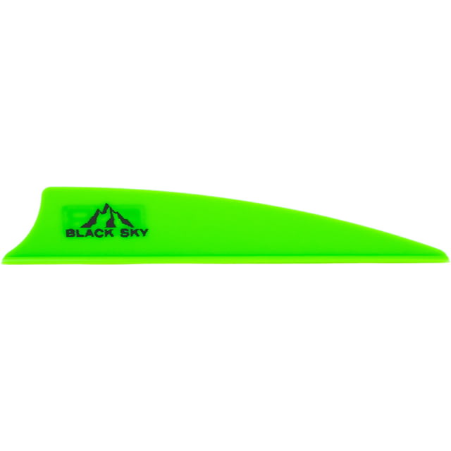 Bohning Black Sky Vane 1501351 Neon Green - Bohning