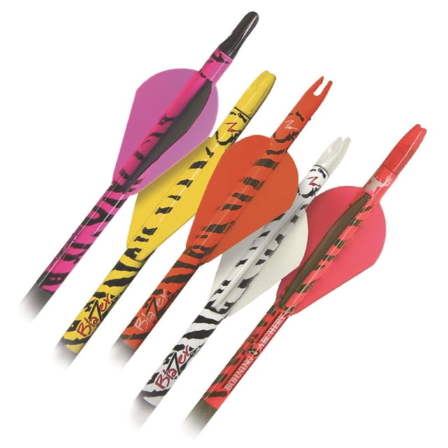 Bohning Blazer Arrow Wrap White Tiger 4 in. 13 pk.