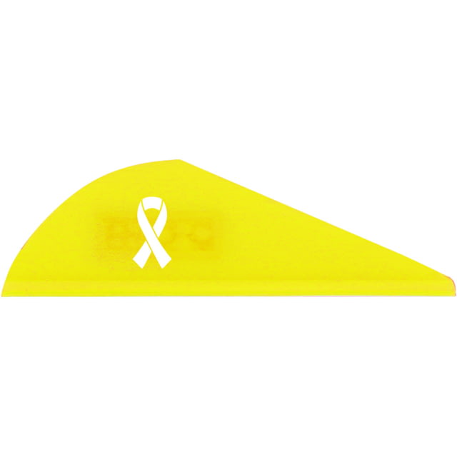 Bohning Blazer Awareness Vanes 36 Pack Neon Yellow