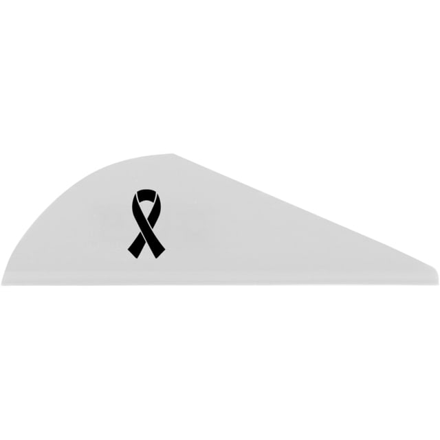 Bohning Blazer Awareness Vanes 36 Pack White