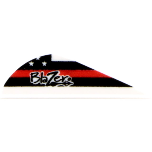 Bohning Blazer Vanes 1406295 Red/Black