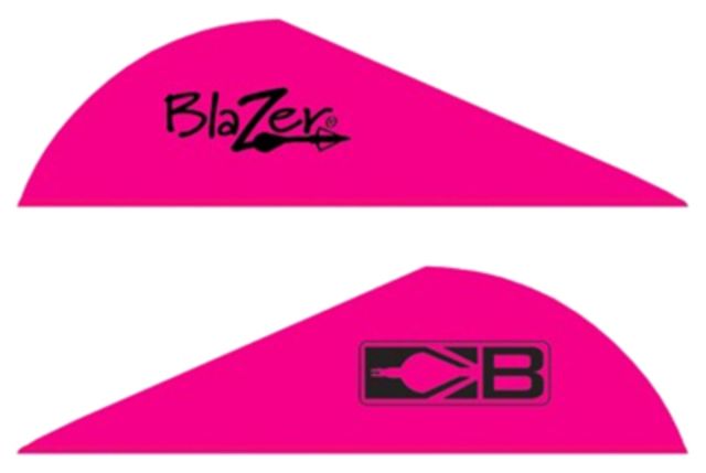 Bohning Blazer Vanes 2 Solid Hot Pink 100pk