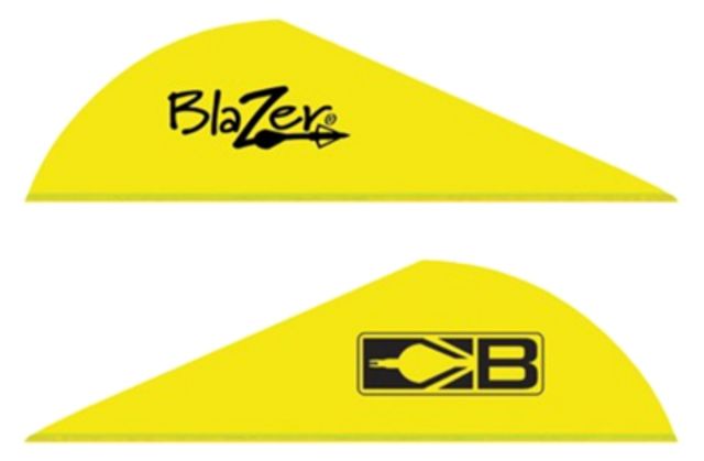 Bohning Blazer Vanes 2 Solid Neon Yellow 36pk