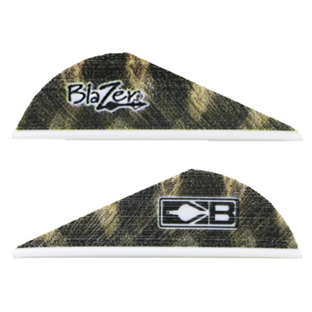 Bohning Blazer Vanes Barred Feather Black Pack of 36