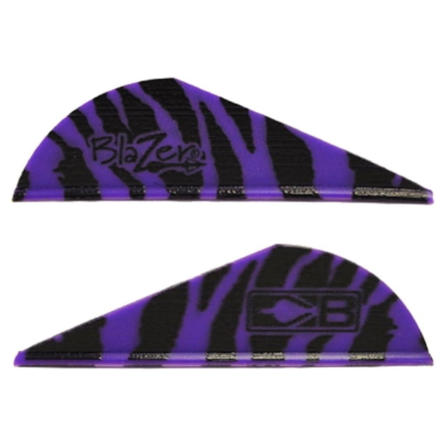 Bohning Blazer Vanes Purple Tiger 100 pk.