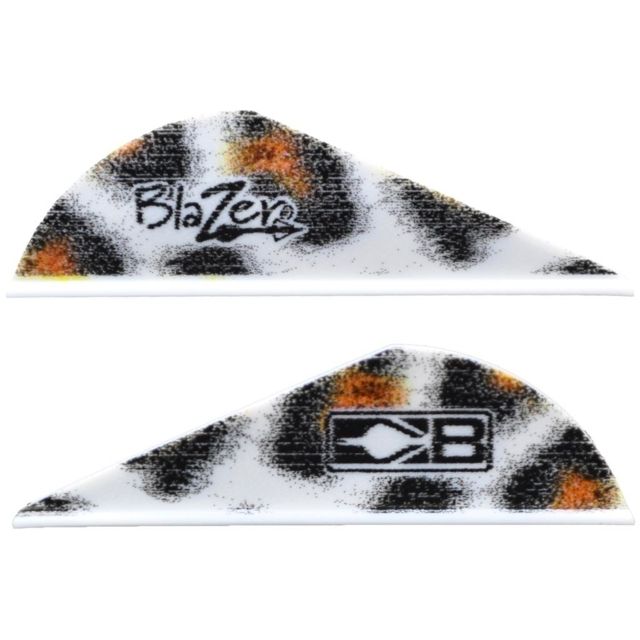Bohning Blazer Vanes White Leopard 36 pk.