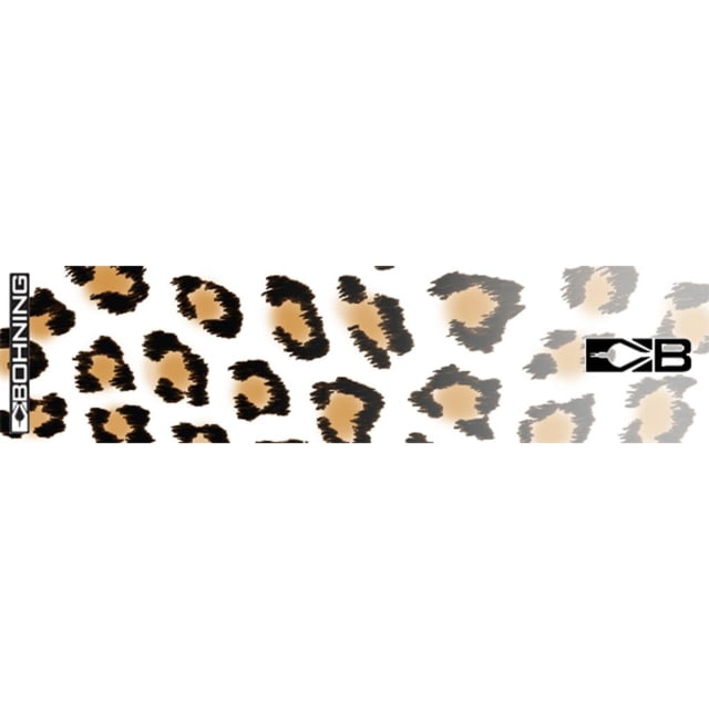 Bohning HD Arrow Wrap White Leopard 4 in. 13 pk. - Bohning