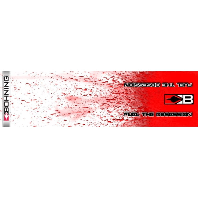 Bohning HD Arrow Wraps White/Blood Splatter Pack of 13