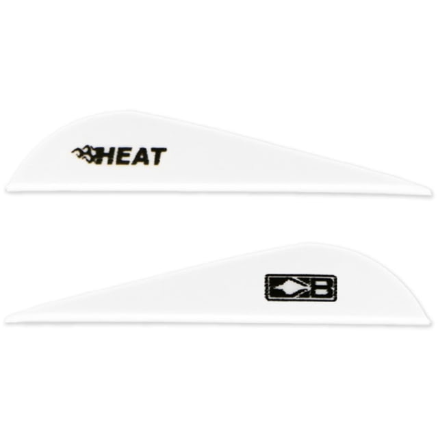 Bohning Heat Vanes White Pack of 36
