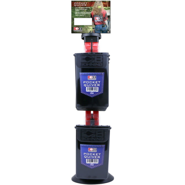Bohning Pocket Quiver Counter Display Black