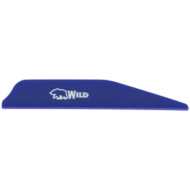 Bohning Wild Vanes 3 in Blue 100 Pk - Bohning