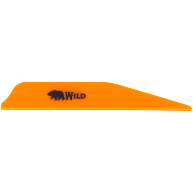 Bohning Wild Vanes 3 in Orange 100 Pk - Bohning