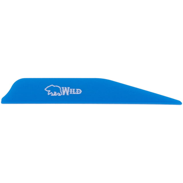 Bohning Wild Vanes 3 in Satin Blue 100 Pk - Bohning