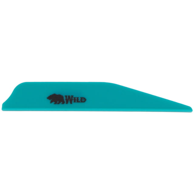 Bohning Wild Vanes 3 in Teal 100 Pk - Bohning