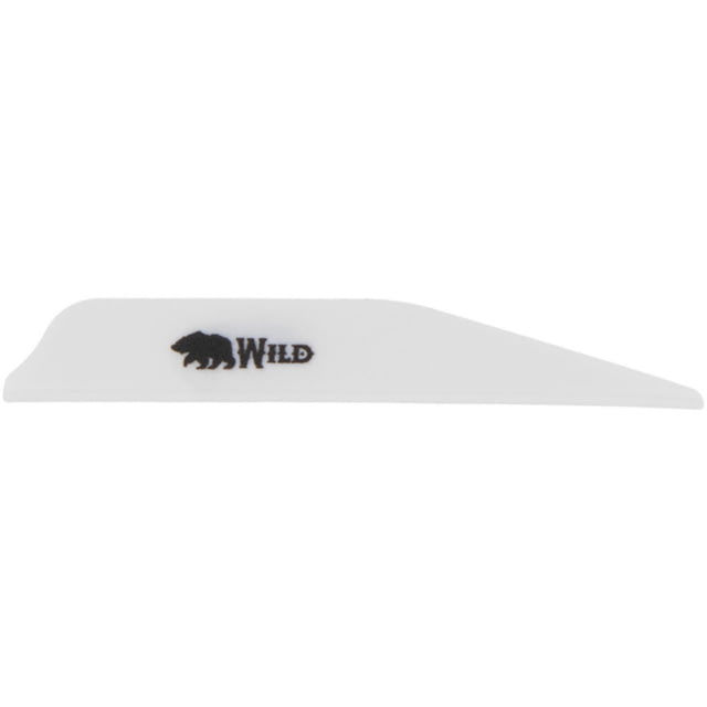 Bohning Wild Vanes 3 in White 100 Pk - Bohning