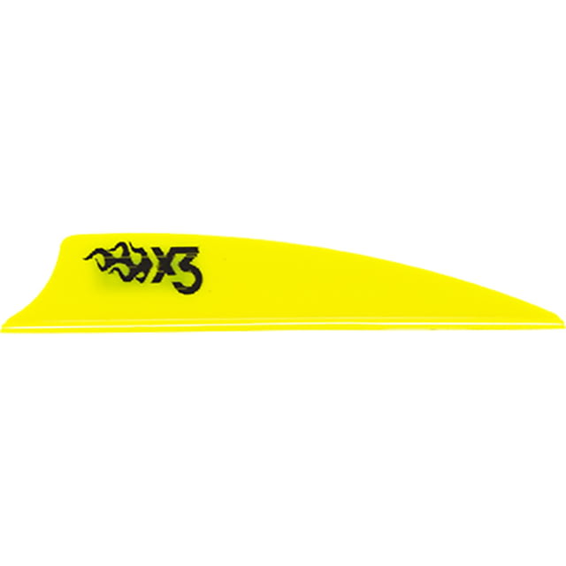 Bohning X3 Vanes 1402957 Neon Yellow - Bohning