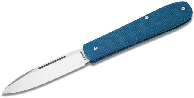 Boker Coffin Slip Joint Folding Knife 3.1in MagnaCut Steel Micarta Handle Denim