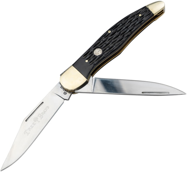 Boker Hunter Folding Knife Black jigged bone