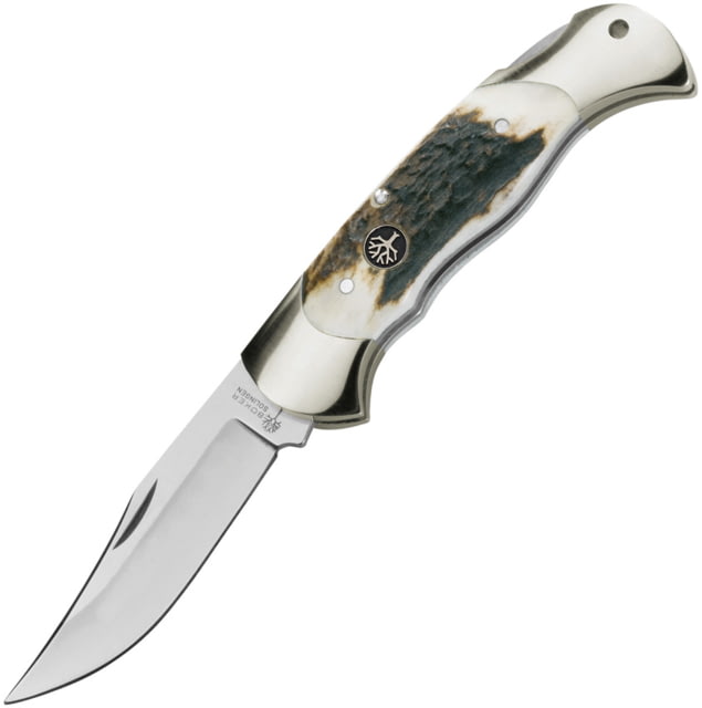 Boker Lockback Stag BO Folding Knife