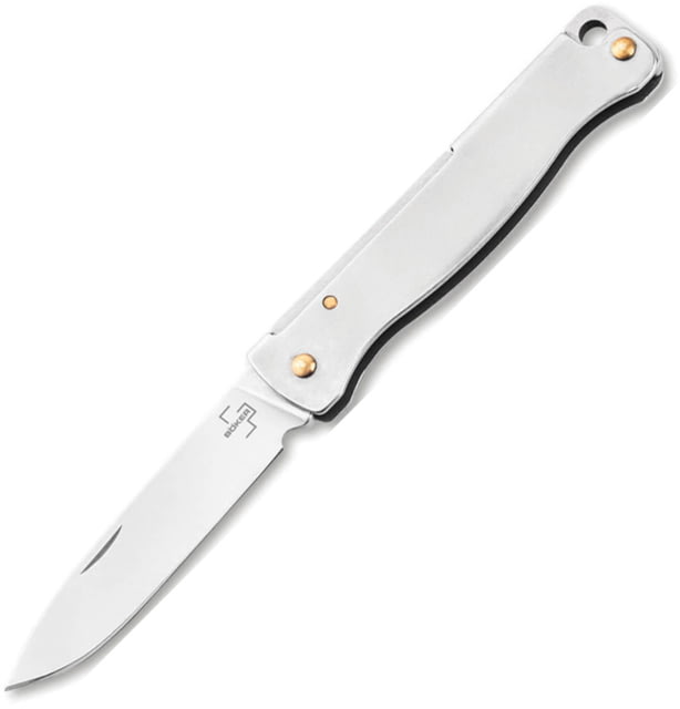 Boker Plus Atlas Mini Slip Joint Silver BOP - Boker Plus