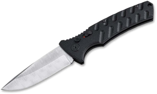 Boker Plus Strike Damascus Automatic Folding Knife BKR - Boker Plus