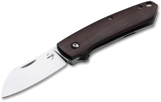 Boker Plus Cox Pro Folding Knife 2.6in D2 G10 Cocobolo Wood Stainless Steel Brown Handle - Boker Plus