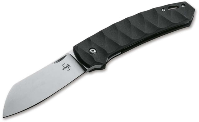 Boker Plus Haddock Pro Folding Knife 3.43in D2 G10 Black Handle - Boker Plus