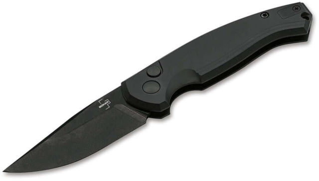 Boker Plus Karakurt Automatic Folding Knife 3.07in 154CM Black Blade Aluminum Black Handle - Boker Plus
