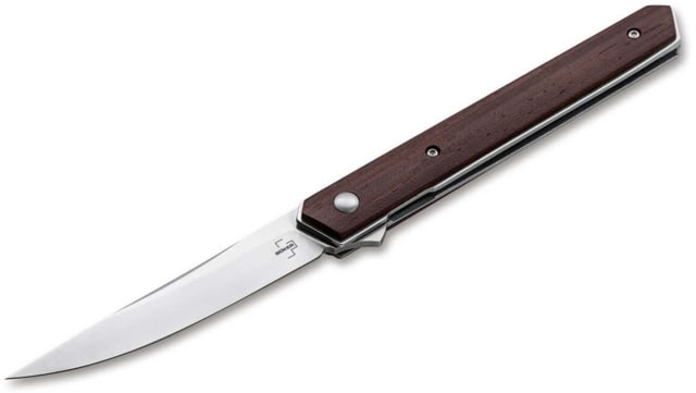Boker Plus Kwaiken Air Folding Knife 3.54in VG-10 Cocobol Brown Handle