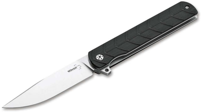 Boker Plus Legion Folding Knife 3.43in 9Cr13CoMoV G10 Black Handle - Boker Plus