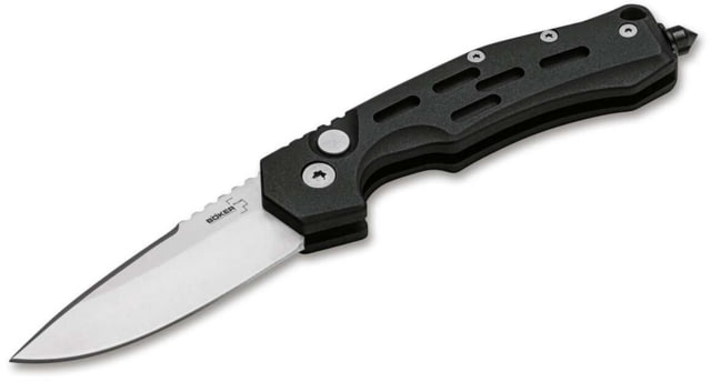 Boker Plus Thunder Storm Satin Folding Knife 2.83in AUS-8 Aluminum Black Handle - Boker Plus