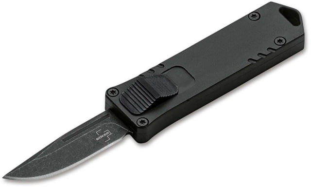 Boker Plus USB OTF Automatic Folding Knife 1.77in D2 Aluminum Black Handle - Boker Plus