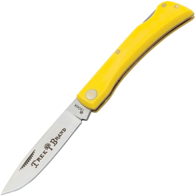 Boker Range Buster Lockback Yellow Folding Knife