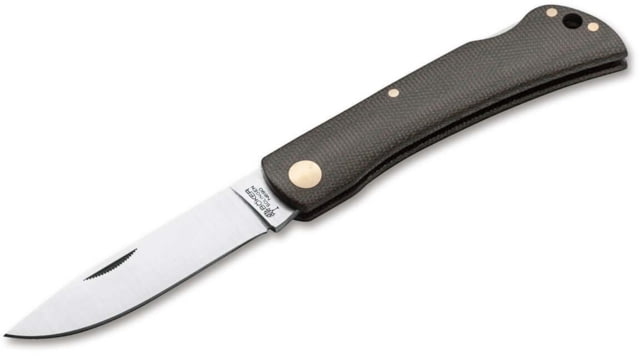 Boker Solingen Rangebuster Folding Knife 3.03in N690 Micarta Green Handle - Boker Solingen