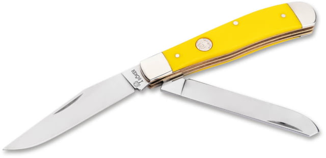 Boker Ts 2.0 1095 Trapper Yellow Delrin