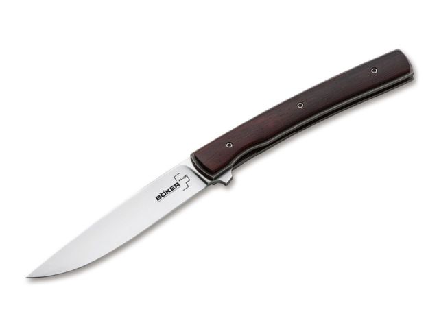 Boker Urban Trapper Gentleman Folding Knife 3.7in VG-10 Cocobolo Wood Uncoated Brown - Boker
