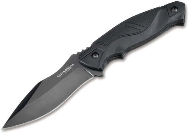 Boker USA Magnum Advancme Pro Fixed Bld Knife Black Small - Boker Usa