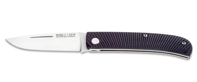Manly Comrade 3.5in Blade Black - Manly