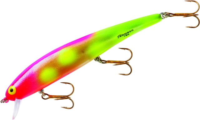 Bomber Long 15A Slender Minnow Jerkbait 4-1/2in 1/2oz Sorbet Crush
