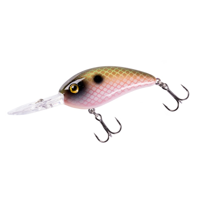 Bomber Fat Free Shad Fingerling Crankbait 2 3/8oz Electric Shad