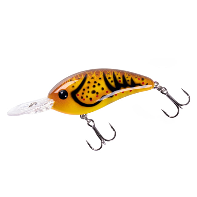 Bomber Fat Free Guppy Crankbait 2 3/8in 3/8oz Muddy Craw