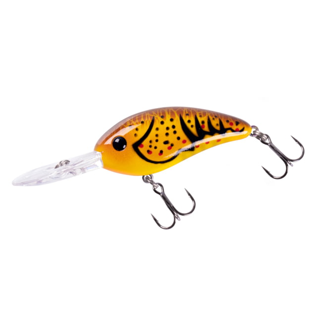 Bomber Fat Free Shad Fingerling Crankbait 2 3/8oz Muddy Craw