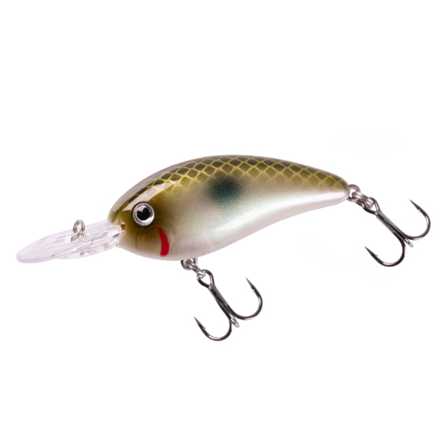 Bomber Fat Free Guppy Crankbait 2 3/8in 3/8oz Green Pearl Shad