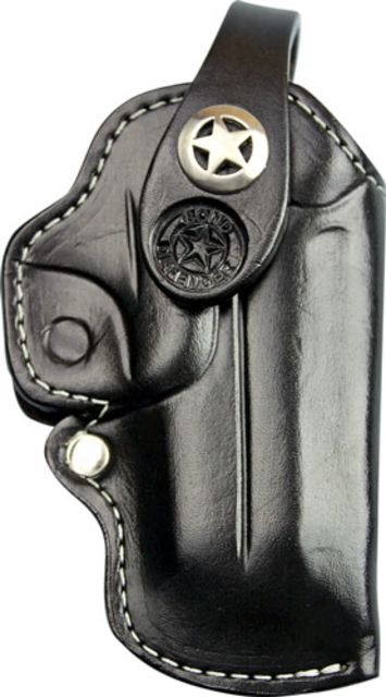 Bond Arms Belt Loop Leather Holster Bond Derringers 3.5in Right Hand Black - Bond Arms