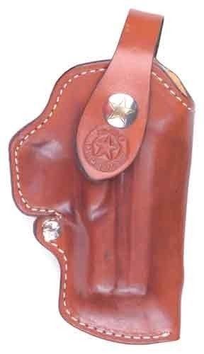 Bond Arms Belt Loop Leather Holster Bond Derringers 3.5in Right Hand Tan - Bond Arms