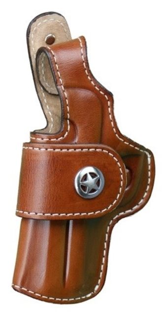 Bond Arms Driving Leather Holster Bond Derringers 4.5in Left Hand Tan - Bond Arms