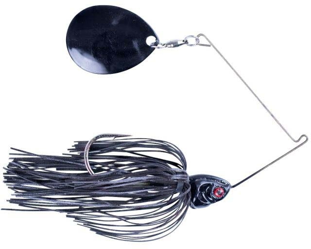 Booyah Booyah J.C. Covert Series Night Time Single-Colorado Spinnerbait Fishing Hook 1/2oz 1 Piece Black - $9.99 at Optics Planet