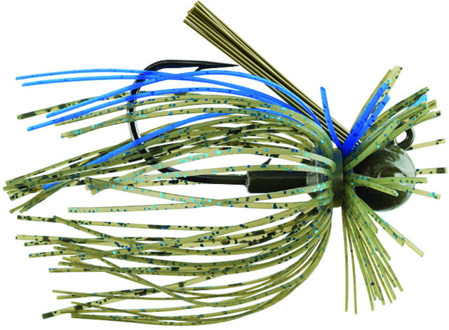 Booyah Finance Jig 3/8 oz 3/0 Hook 2/Pack Lights Out