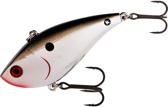 Booyah One Knocker Lipless Crankbait 1/2oz 2 1/2 in Chrome Black