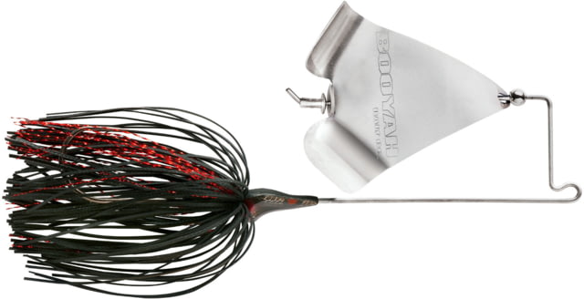 Booyah Squelcher Buzzbait Fishing Hook 5.6 in 3/8oz 1 Piece Black